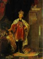 Vladimir Borovikovsky - Portrait of Paul I, Emperor of Russia